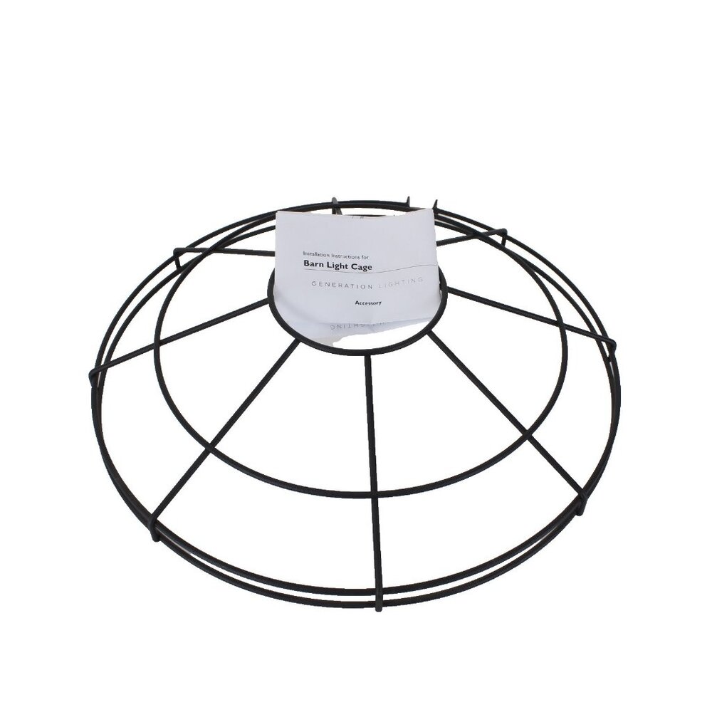 Generation 14" Wide Cage Black 14" Wide 7" depth Barn Light Cage